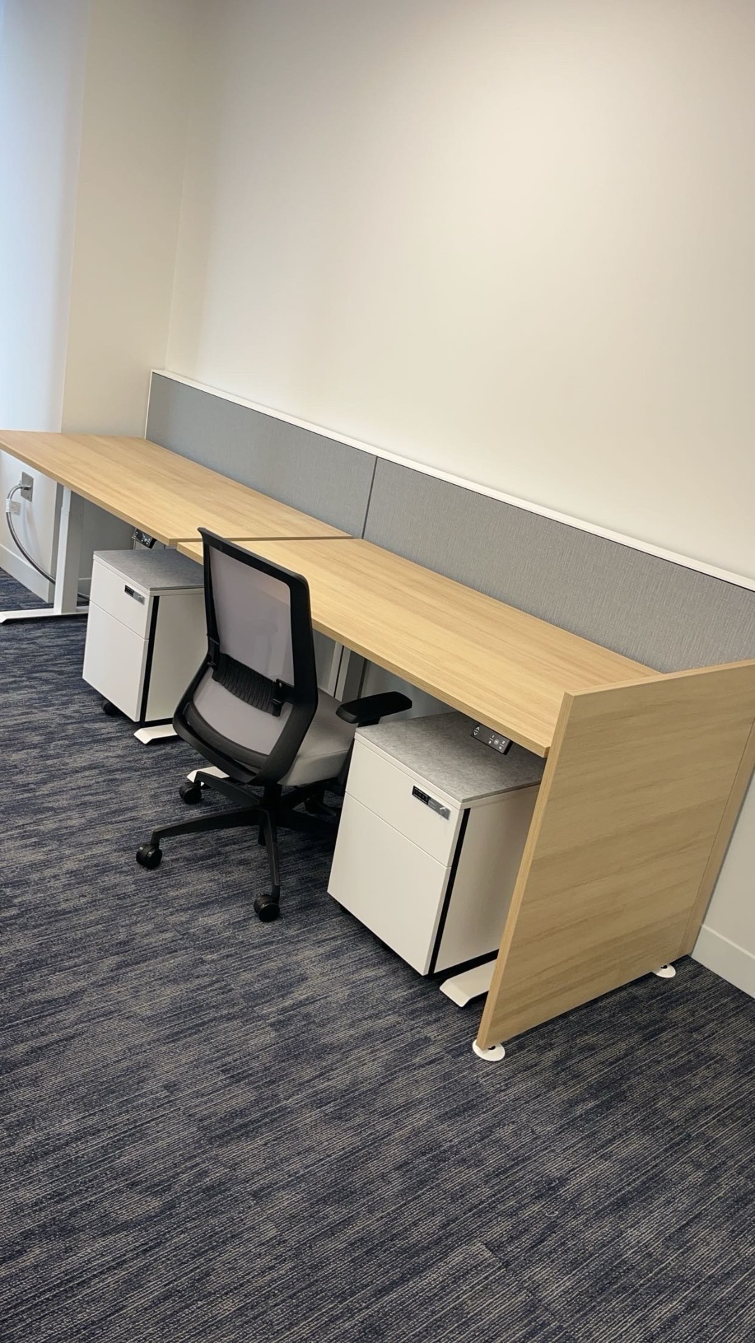 Height-Adjustable Desk Setup