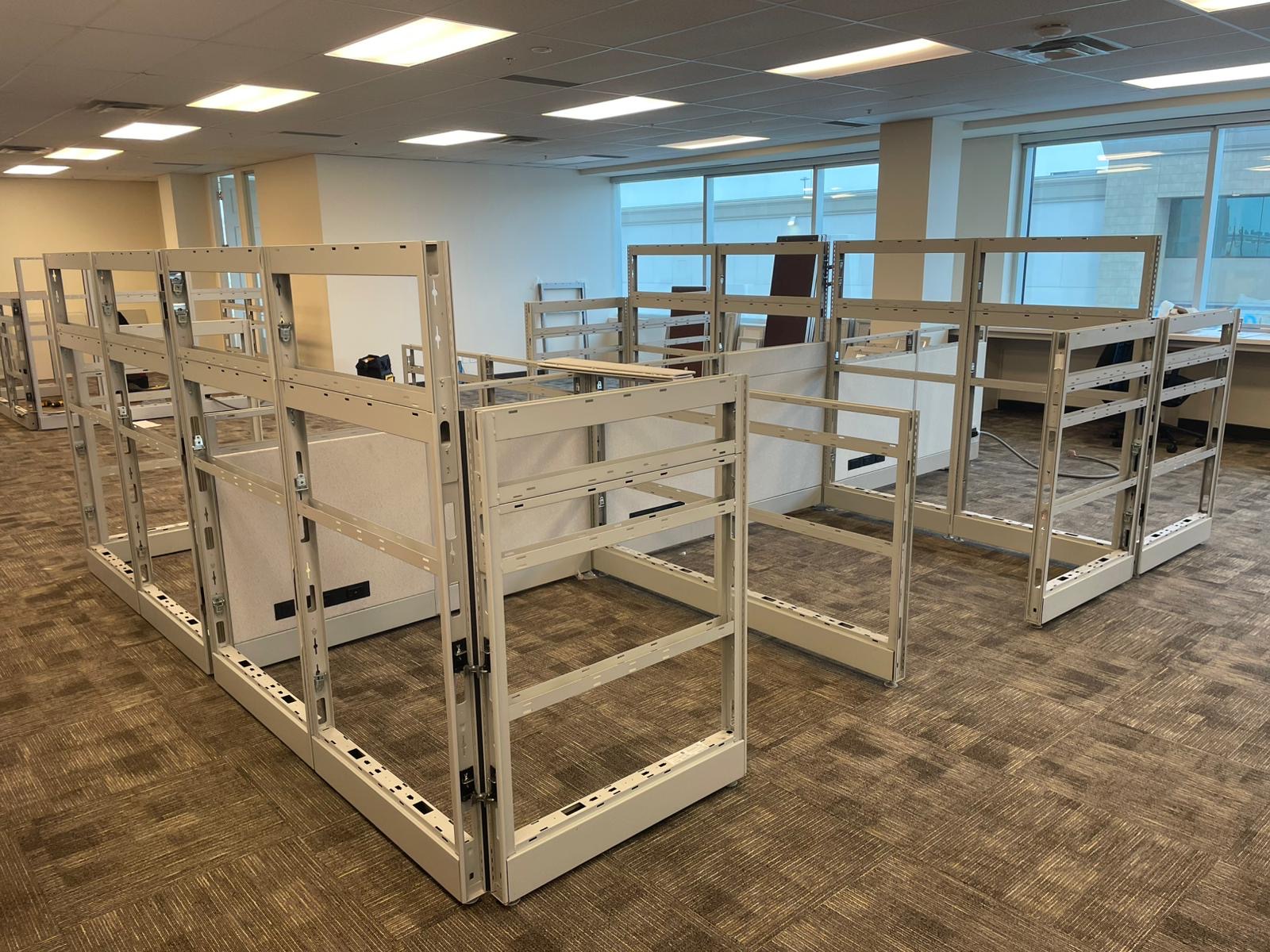 Cubicle Cluster Installation